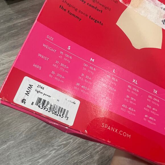 Spanx Higher Power Panties Soft Nude Medium - Picture 2 of 4